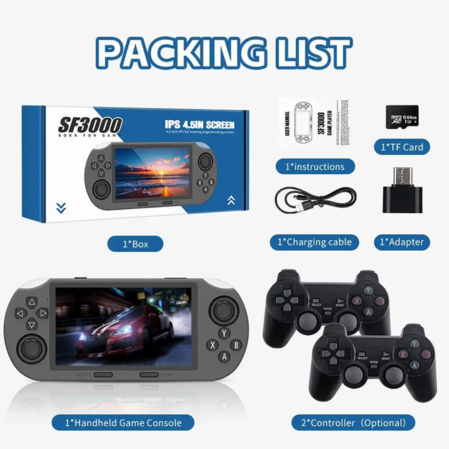 Consola de Videojuegos Portátil SF3000