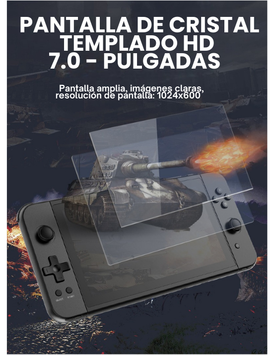 Consola de Videojuegos Portátil Powkiddy X70