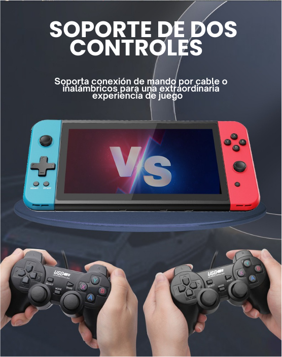 Consola de Videojuegos Portátil Powkiddy X70