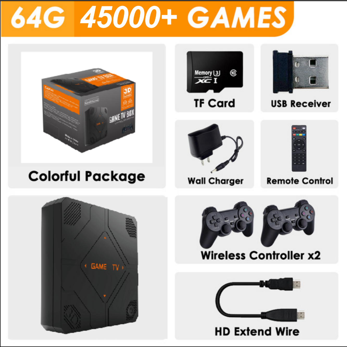 Consola videojuegos G12 Pro Game TV Box
