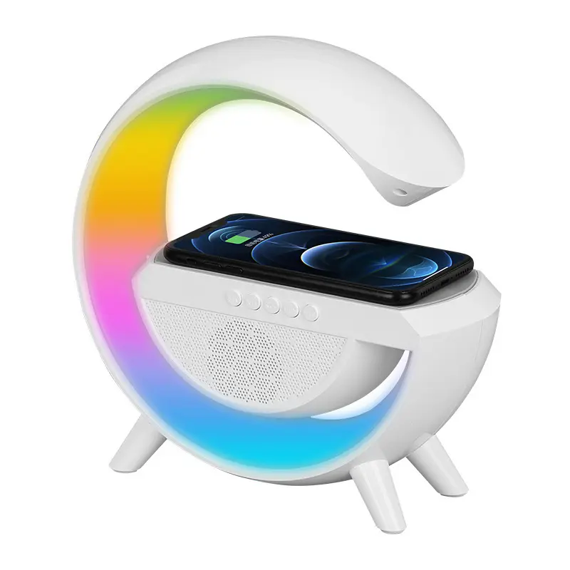 Cargador inalámbrico multifuncional con parlante G-Shape 4 RGB