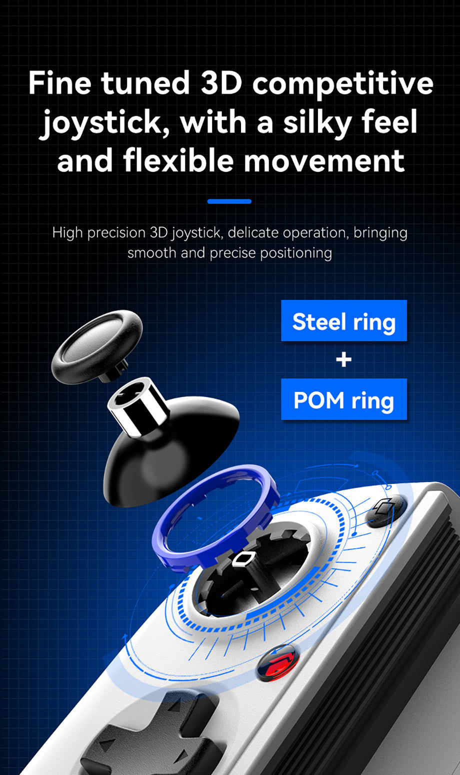 D11 joystick inalámbrico expandible para Dispositivo Móvil