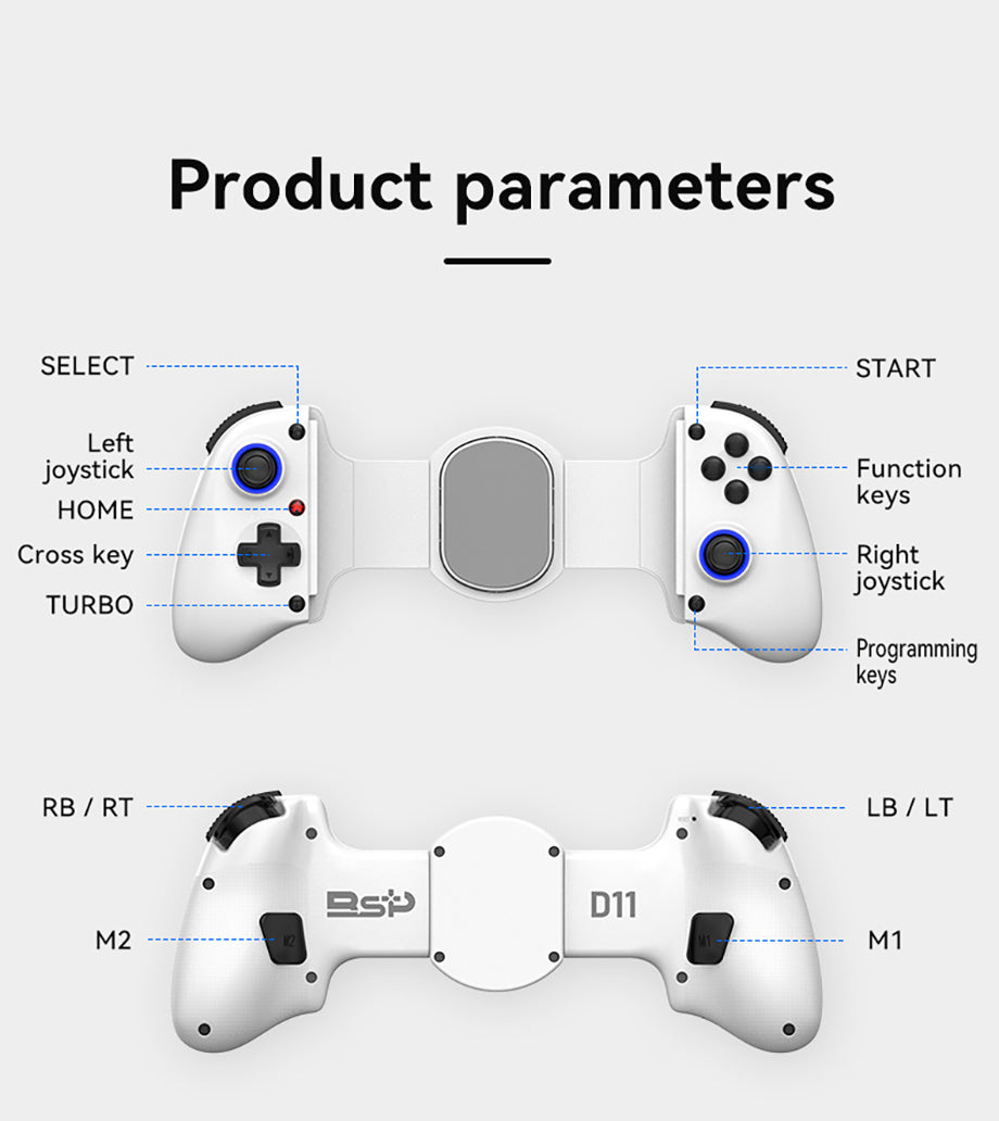D11 joystick inalámbrico expandible para Dispositivo Móvil