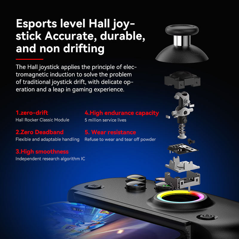 D8 Pro joystick inalámbrico expandible para Dispositivo Móvil