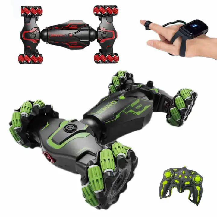 Carro a control remoto y sensor de movimientos con pulsera - Stunt Car
