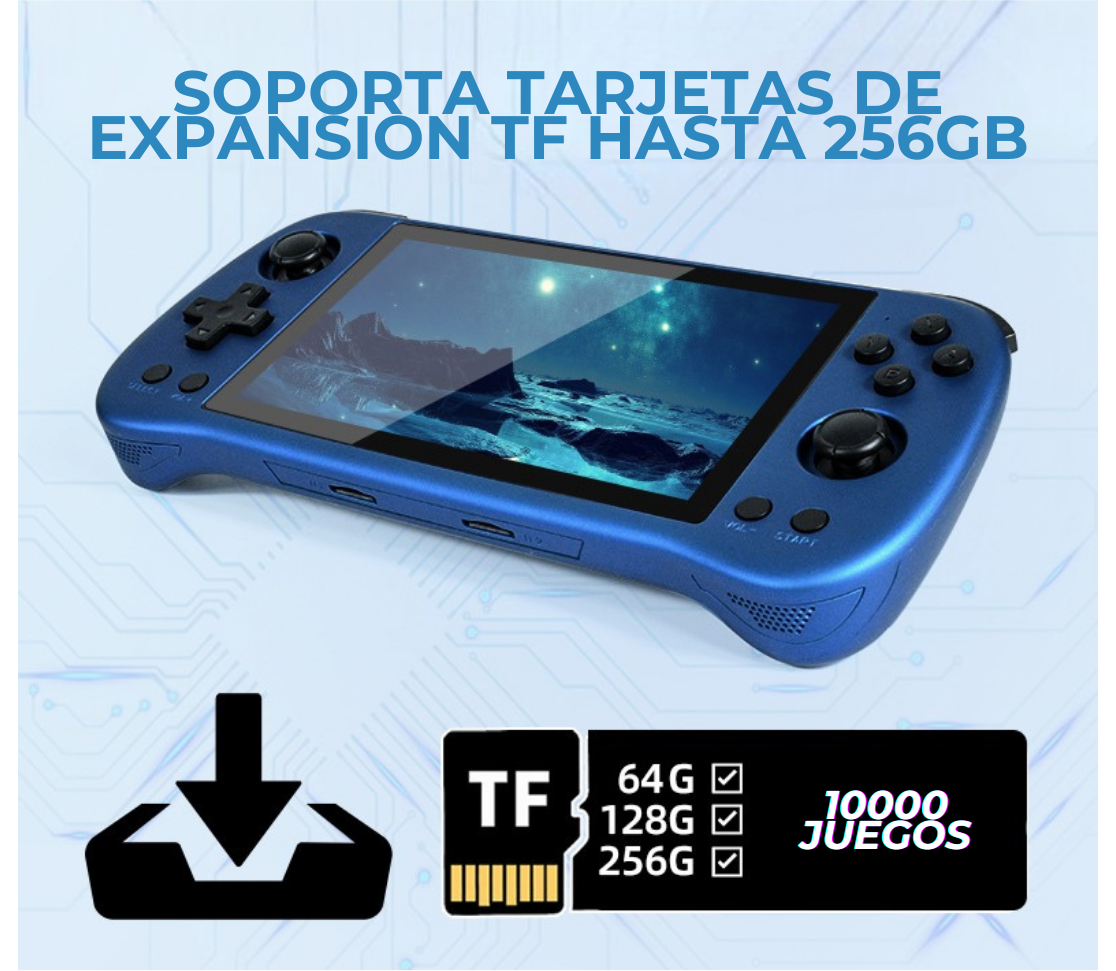 Consola de Videojuegos Portátil Powkiddy X55