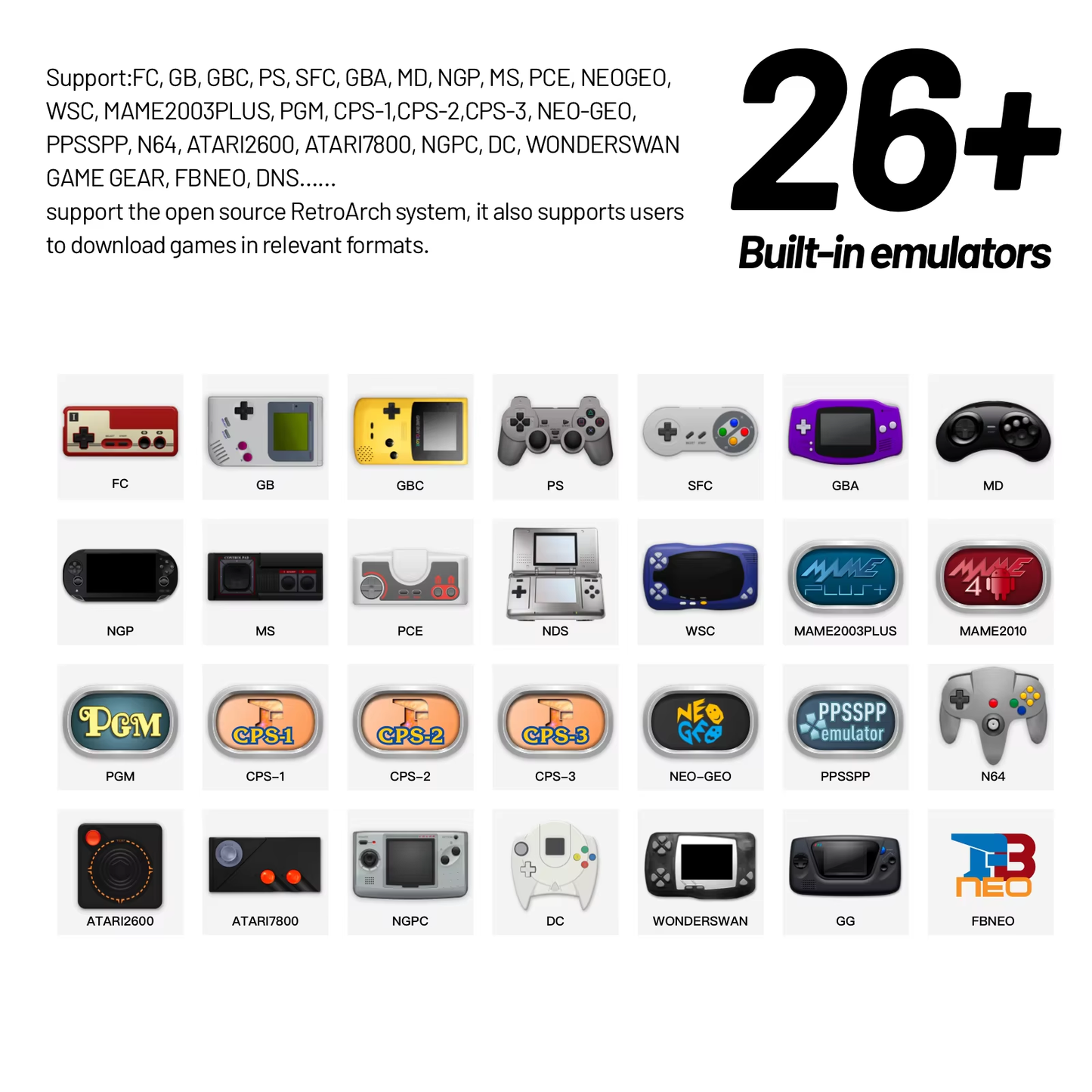 Consola de videjuegos portátil Trimui Smart Pro