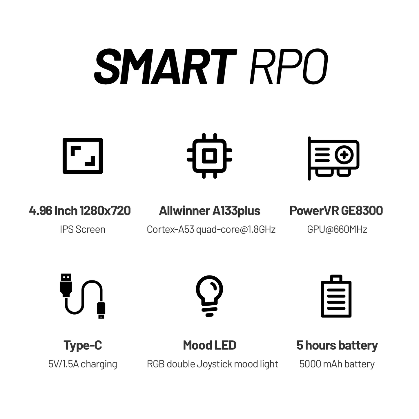 Consola de videjuegos portátil Trimui Smart Pro