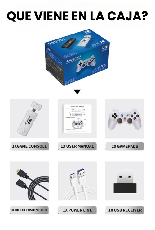 Consola Videojuego Y6