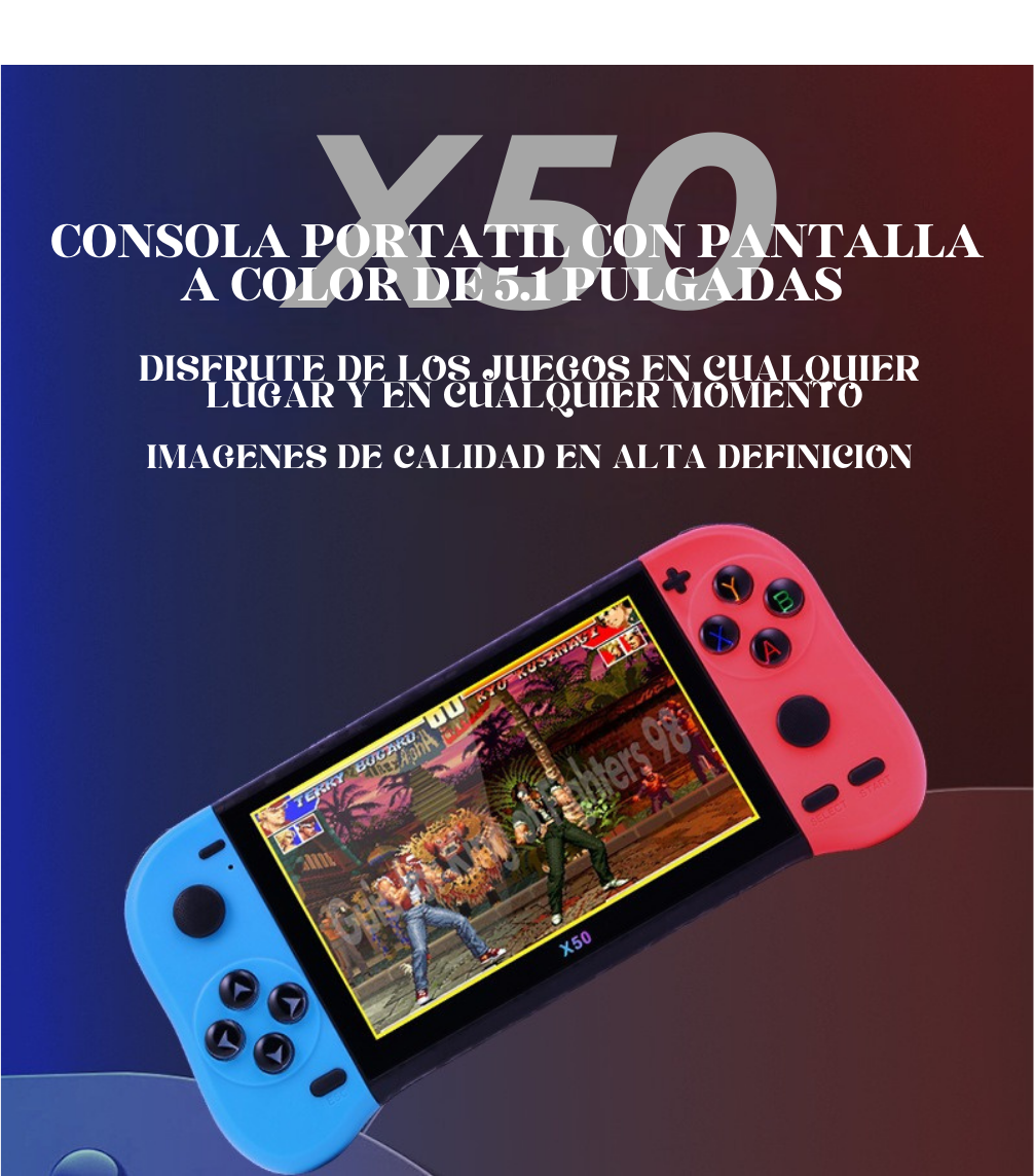 Consola de Videojuegos Portátil X50 Max