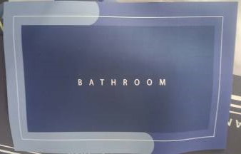Alfombra para baño antideslizante y absorbente