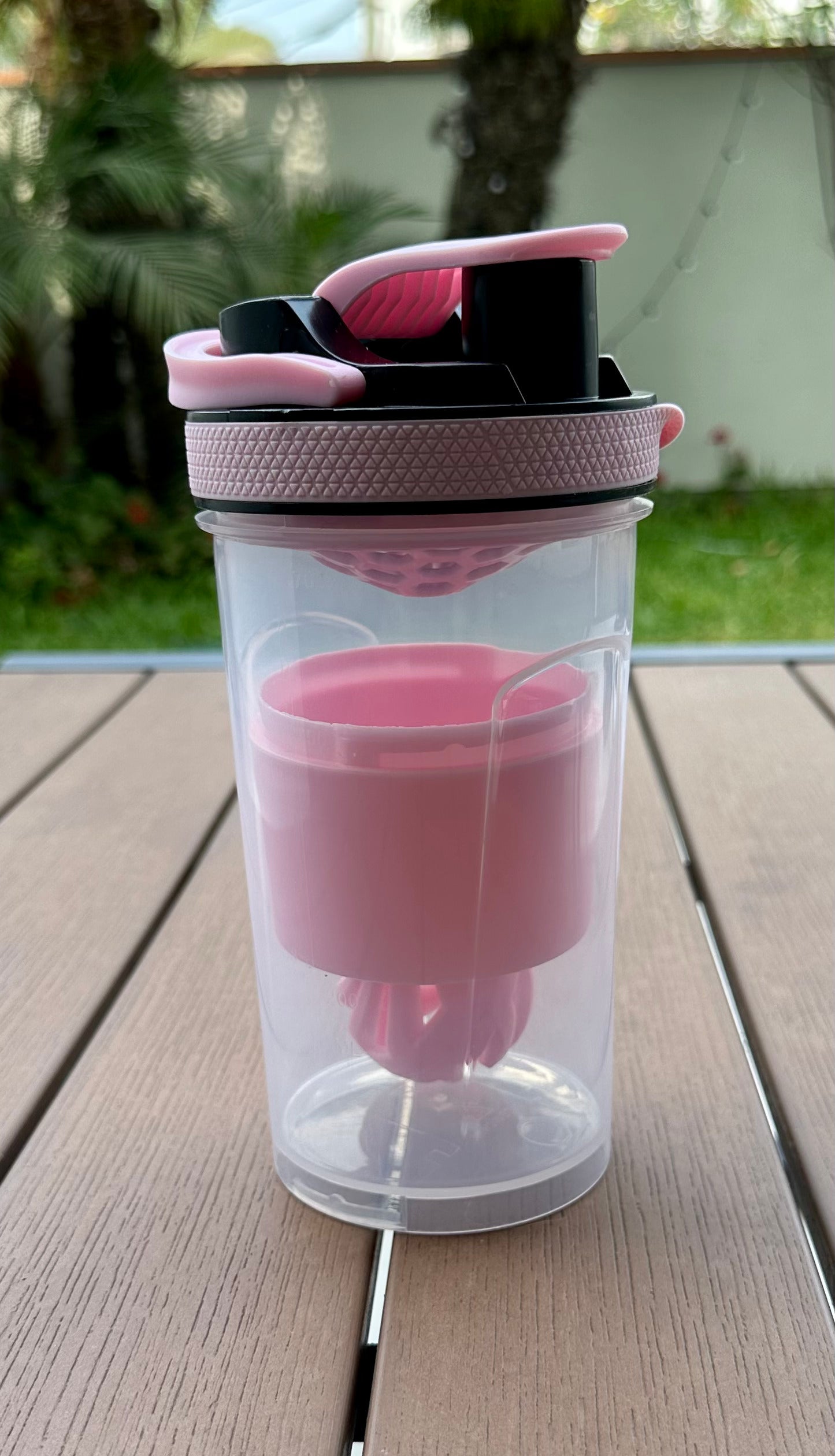 Tomatodo Shaker para gimnasio - Rosado