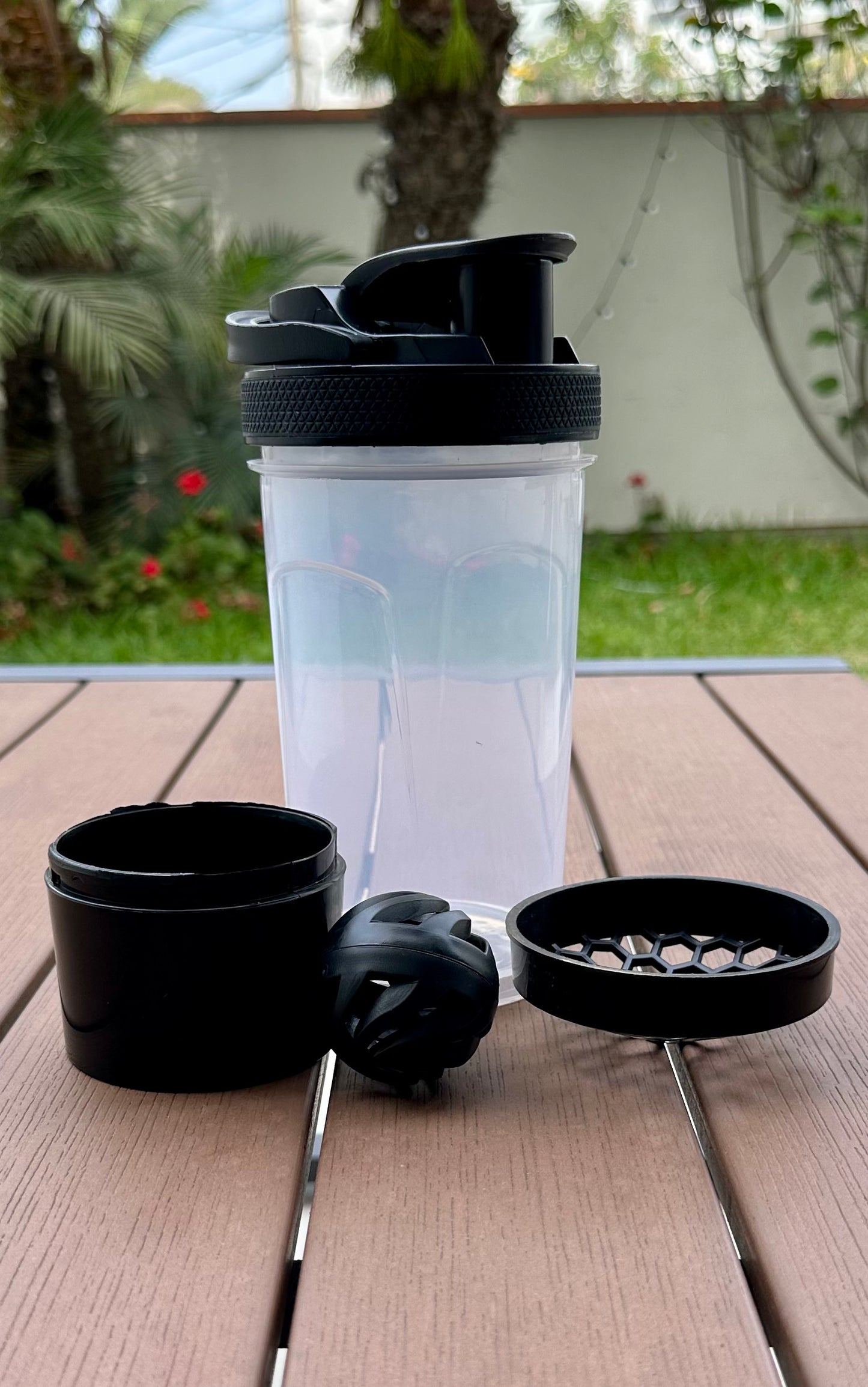 Tomatodo Shaker para gimnasio - Negro