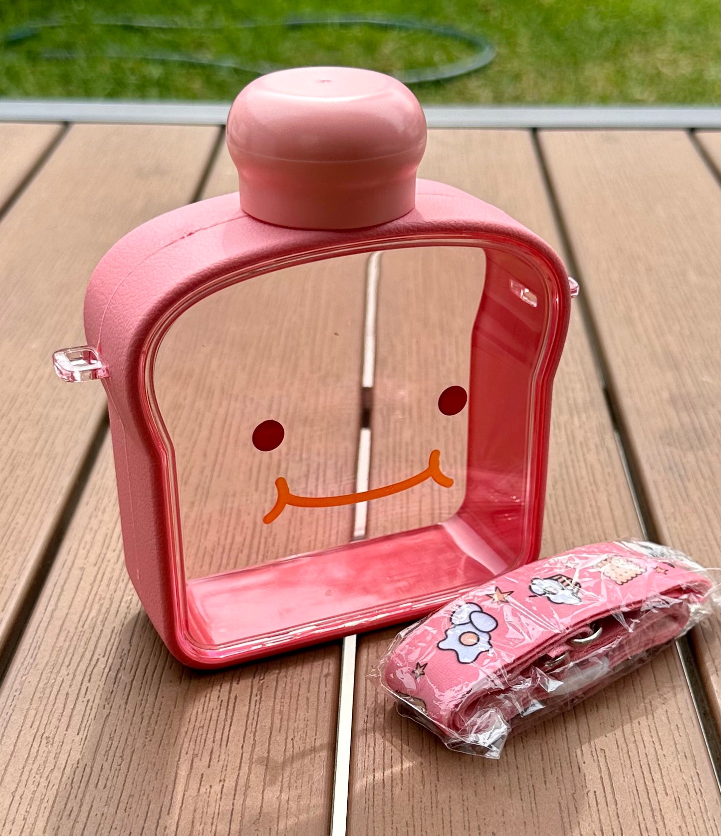 Tomatodo tostada con carita de 400ml - rosado
