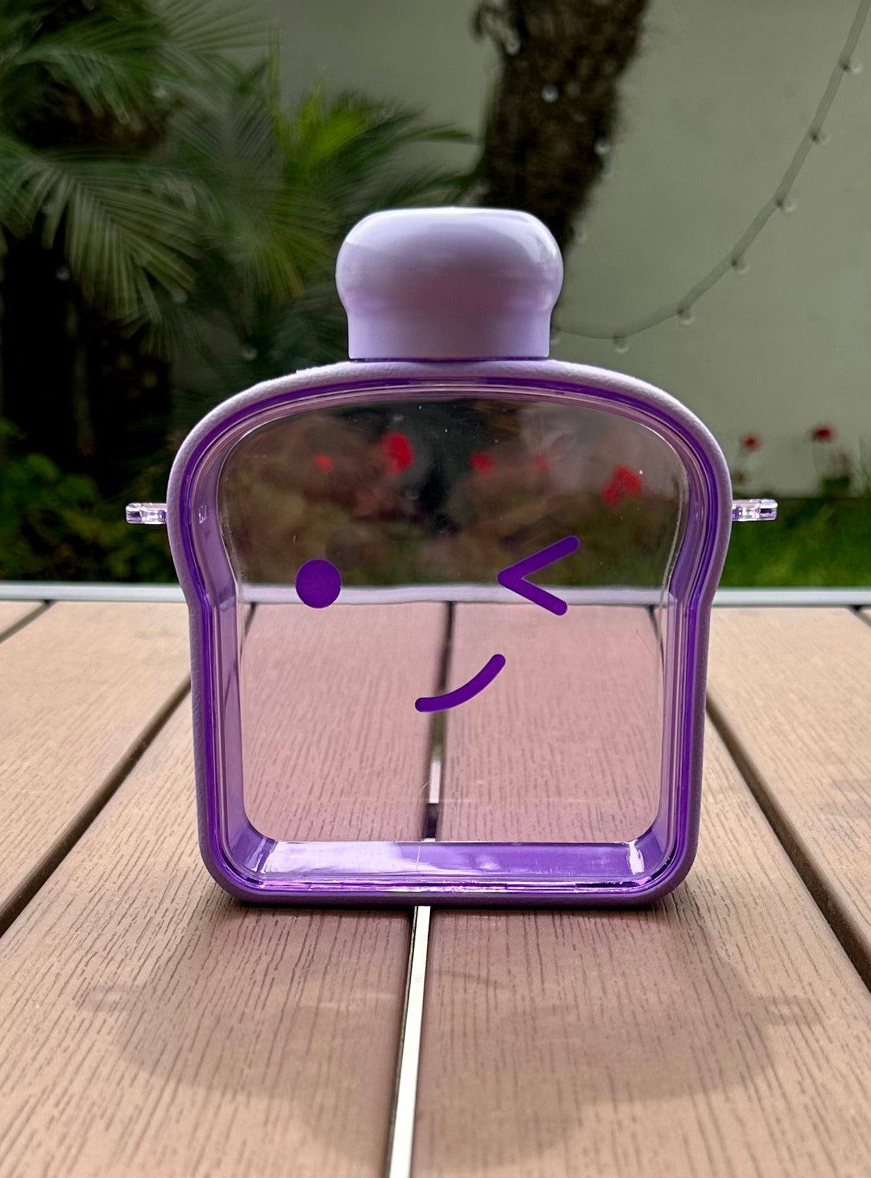 Tomatodo tostada con carita de 400ml - morado