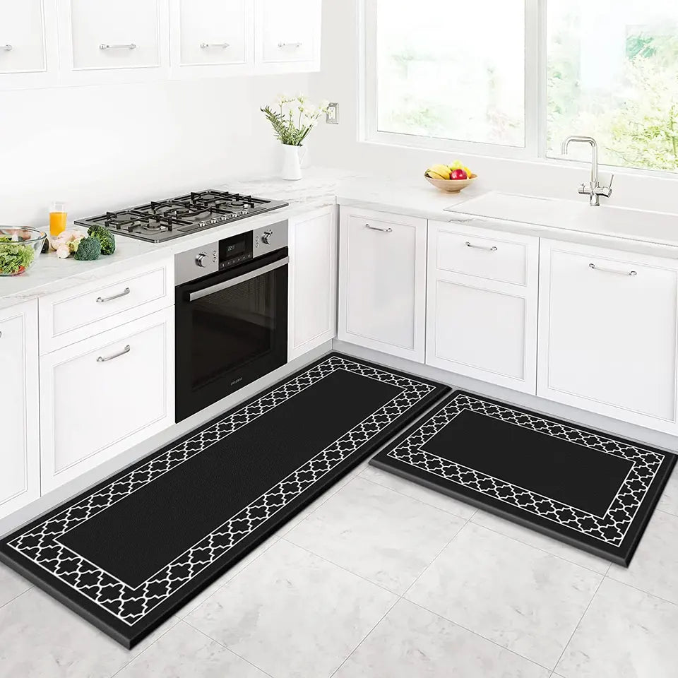 Alfombras de cocina antideslizante y absorbente de PVC