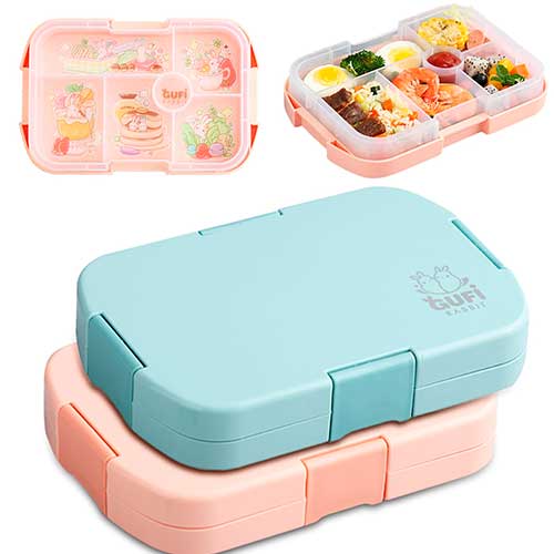 Lonchera tipo bento - gufi celeste