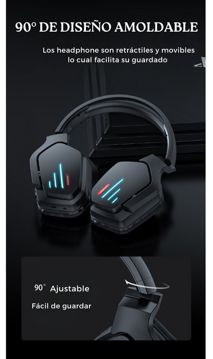 Audifonos - Headphone inalámbrico para Gamers Onikuma B60