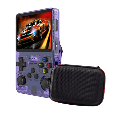 Combo Gamer R36S - Consola portátil R36S con Case de consola