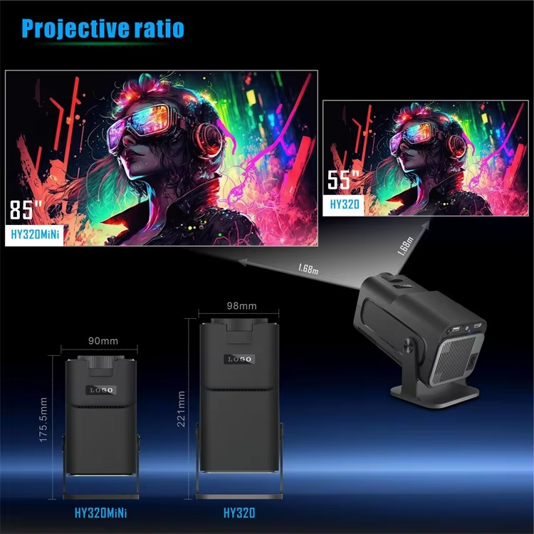 Proyector HY320 Smart Ultra HD 4K