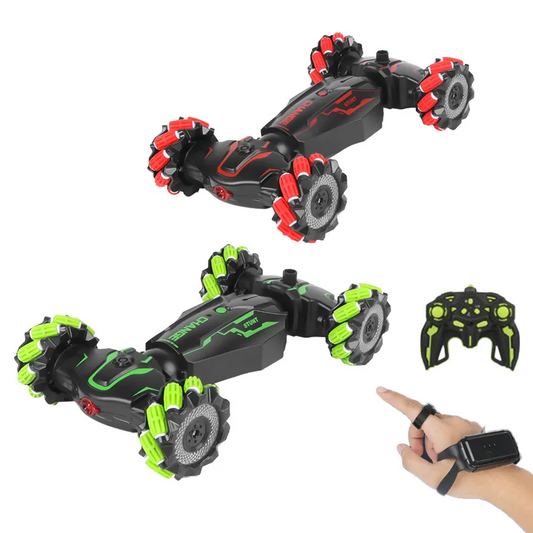 Carro a control remoto y sensor de movimientos con pulsera - Stunt Car