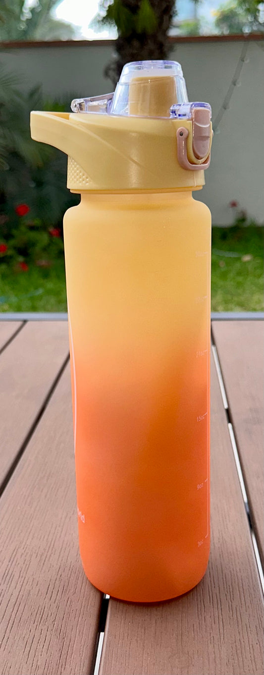 Tomatodo 1L Tapa naranja - envase naranja claro y oscuro